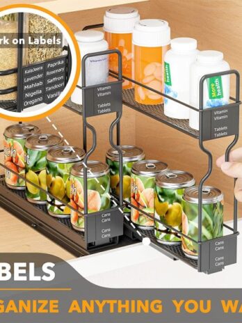 Kitchen Seasoning Bottle Storage Rack