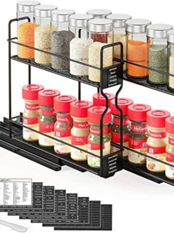 Kitchen Seasoning Bottle Storage Rack